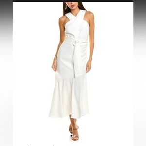 Sachin + Babi White Sleeveless Dress